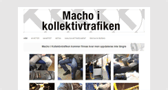 Desktop Screenshot of machoikollektivtrafiken.se