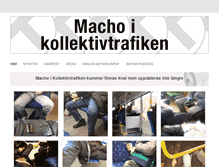 Tablet Screenshot of machoikollektivtrafiken.se